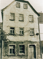 Alte Ansicht des jüdischen Gasthauses