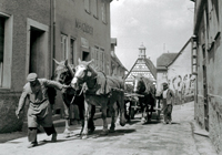 Geschäft Max Zucker in der Haupstrasse