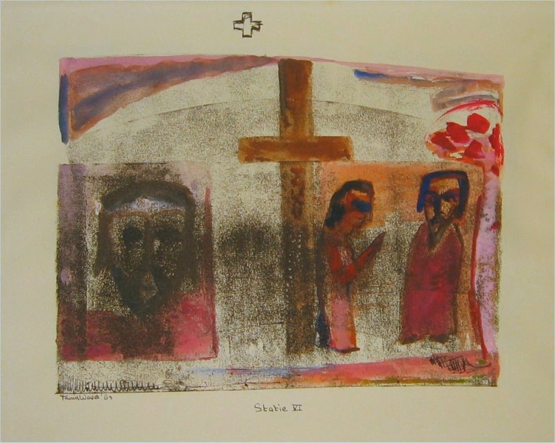 Kruisweg, Statie VI (#170)