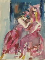 Carnevalsportret van Ines en Annelies (#2122)